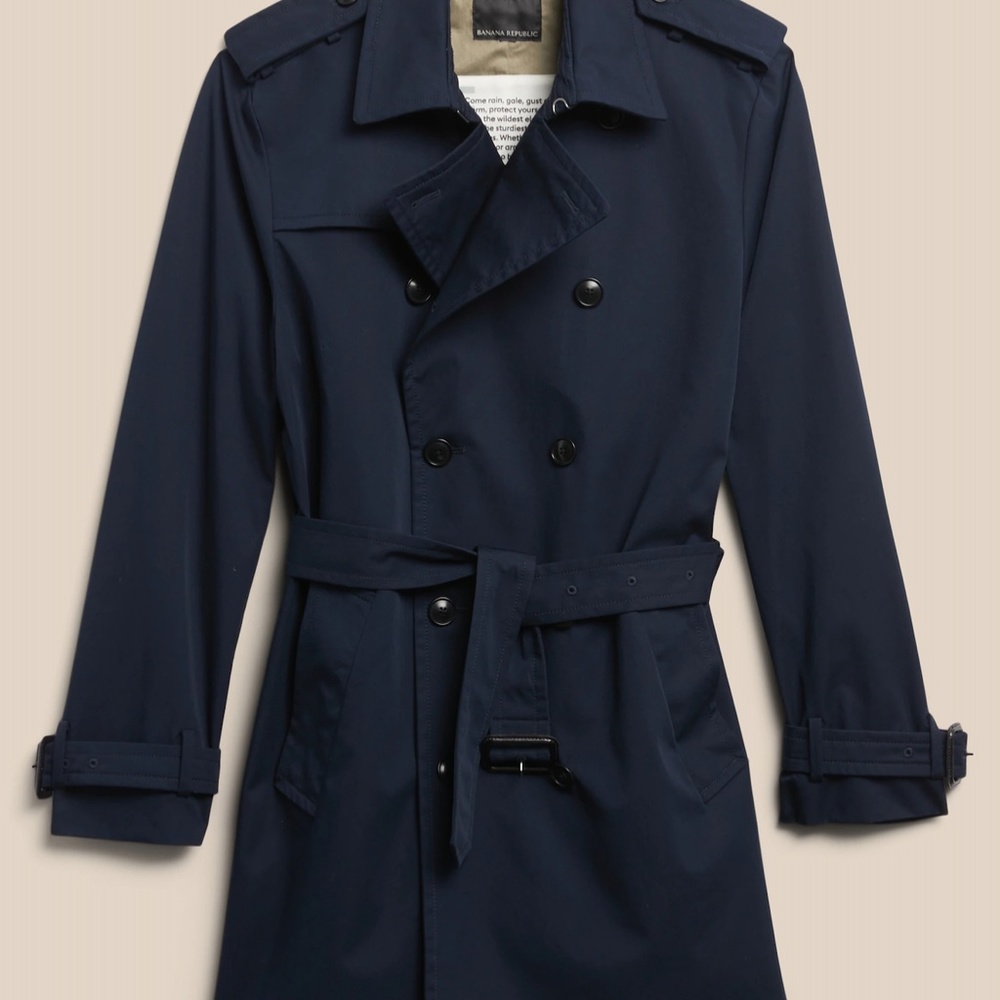 Banana republic rain coat